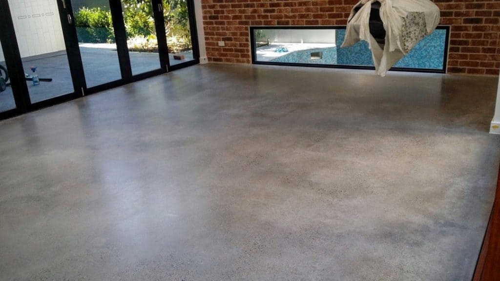 residential polished concrete floors
